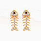 Playful stud earrings