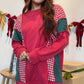 Color Block Oversized Top Tinsley Top