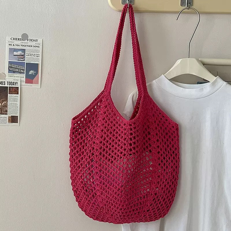Custom Woven Tote Beach Bag