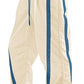 Retro Contrast Side Stripe Wide Leg Track Pants