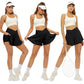 Pocket Faux Two-Piece Shorts