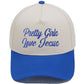 Embroidered Pretty Girls Love Jesus Baseball Cap