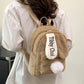 Custom Cute Plush Embroidery Bag