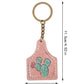 Western Farm Style Wooden Keychain