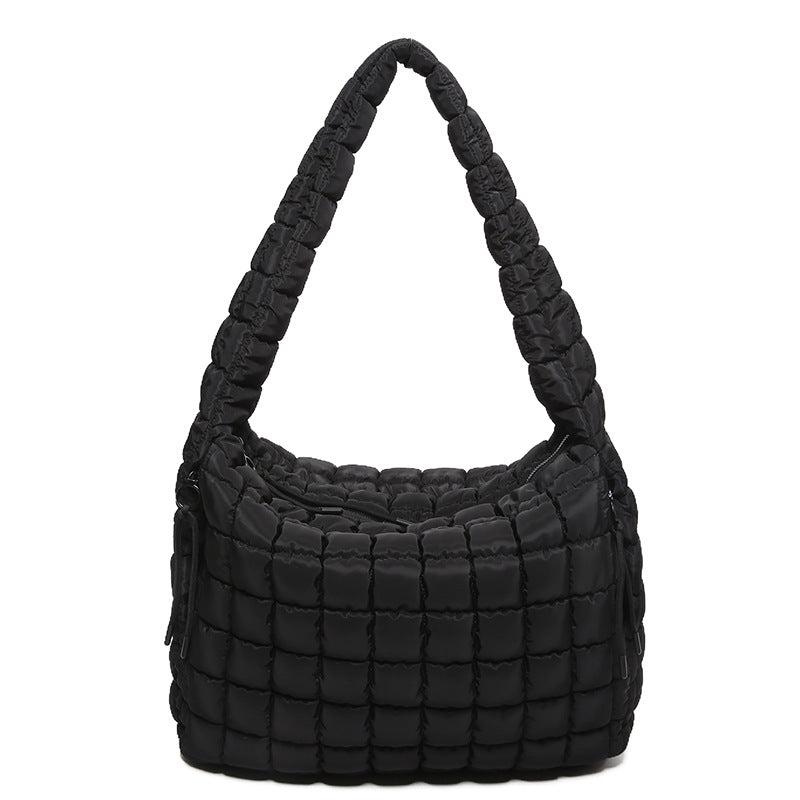 Large-capacity Down Jacket Messenger Bag
