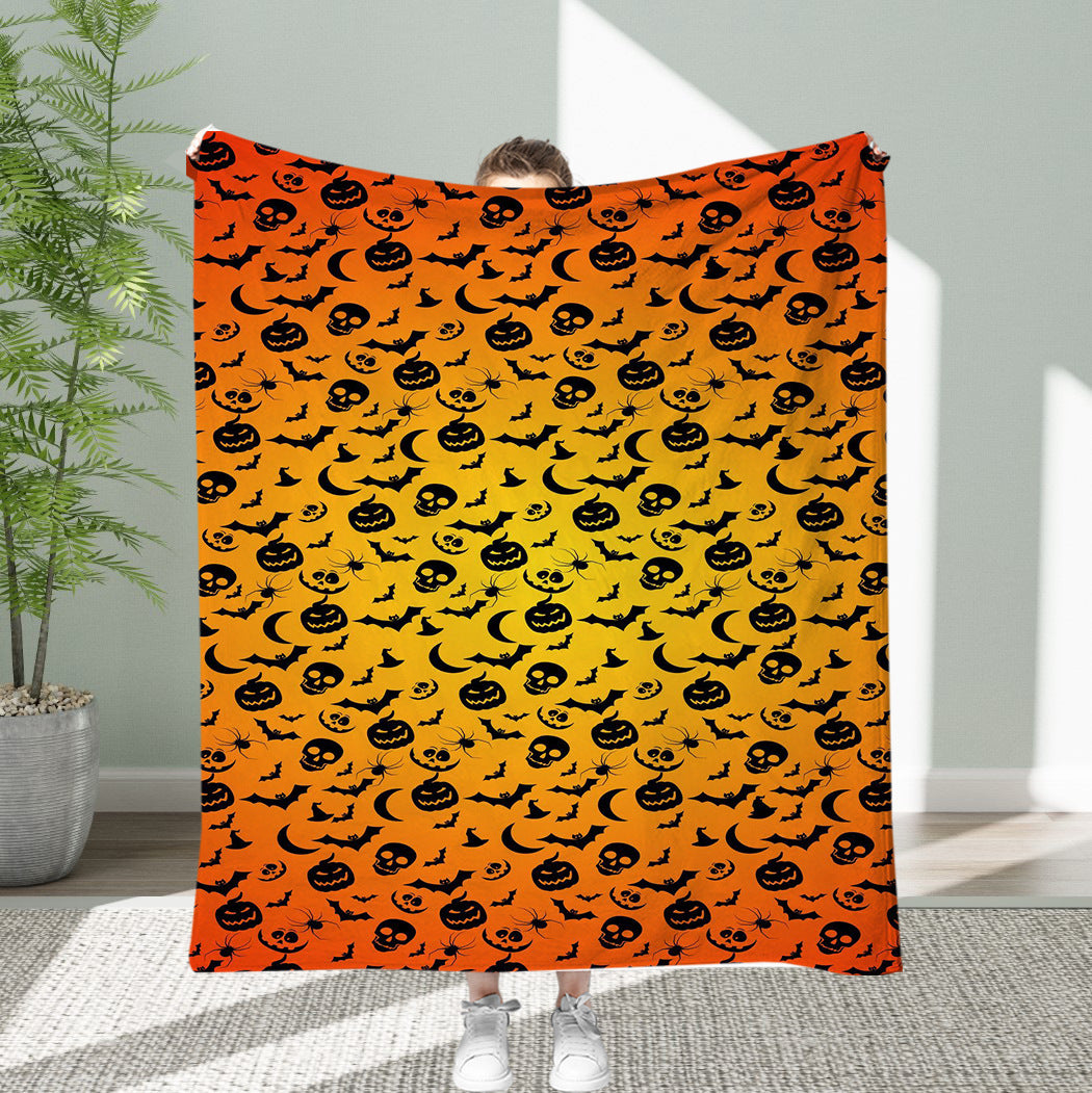Halloween Flannel Blanket