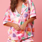 Satin Print Lounge Wear