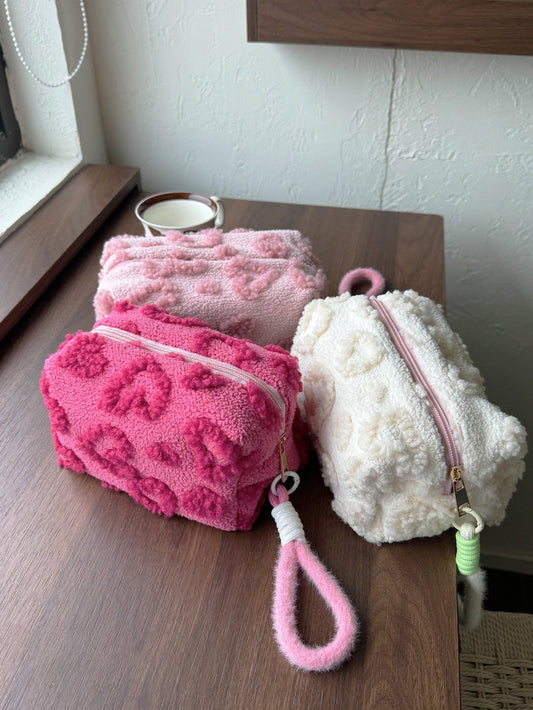 Plush Large Capacity Cute Cosmetics Storage Bag