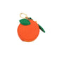 Fruit-Shaped Mini Coin Purse Keychain - Portable PU Leather Wallet & Bag Charm