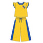 Custom Kids Top Wide Leg Pants Set Ruffle Set