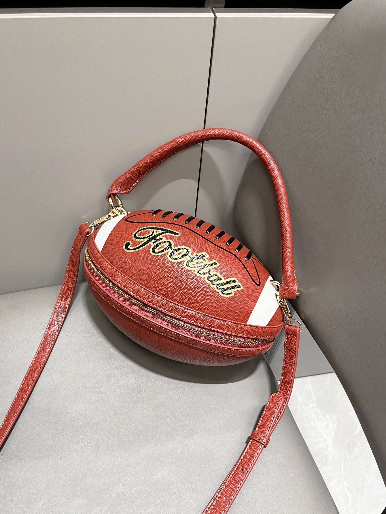 Rugby-shaped Fun Handbag