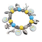 Game Day Team Charm Bead Bracelet Collection