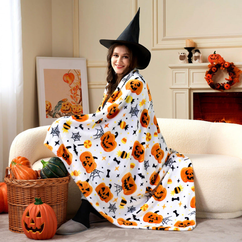 Halloween Flannel Blanket