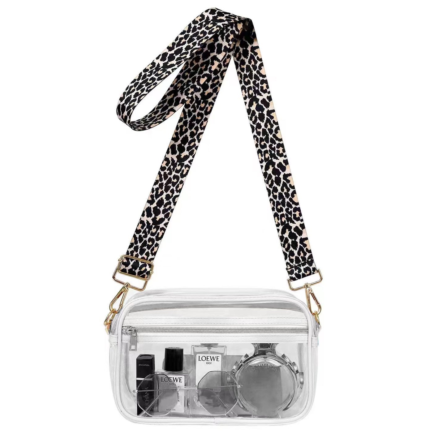 Strap Clear Crossbody Bag
