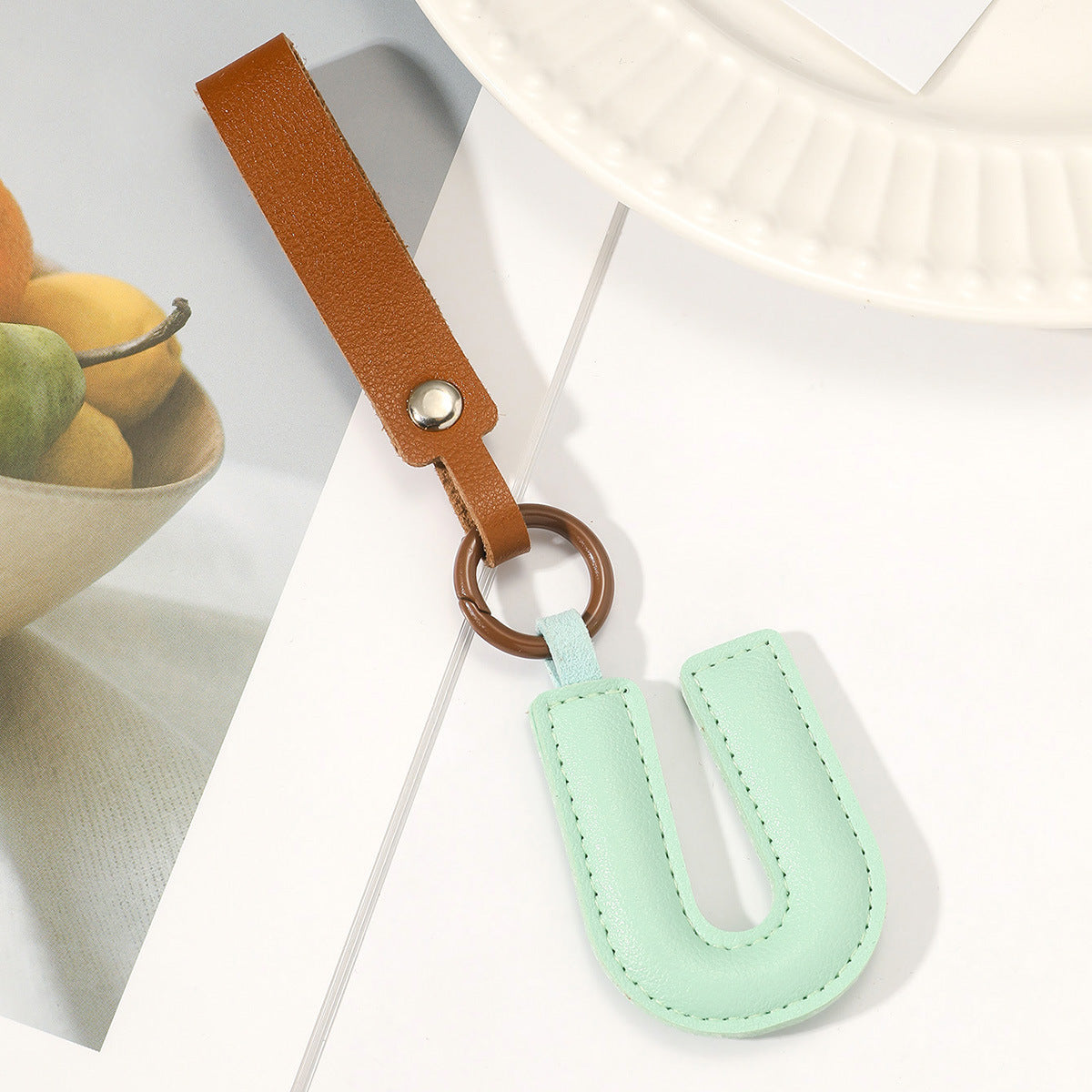 Alphabet Keychain Bag Charm