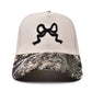 Leopard Print Canvas Hat with Embroidery Bow