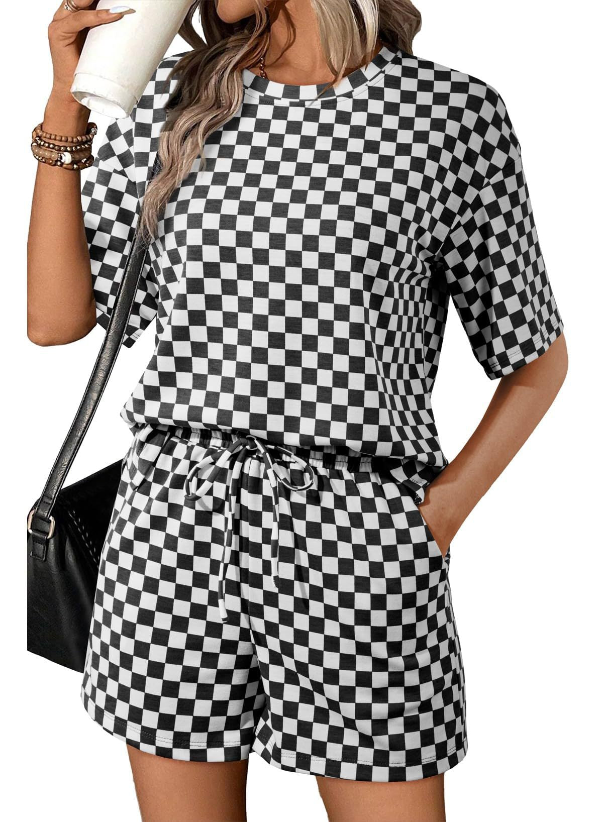 The Sadie Checker Lounge Set