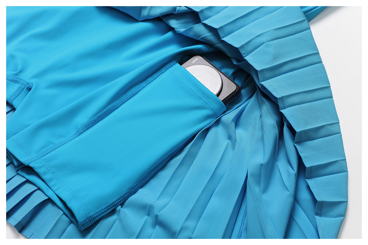 Contour Mini Dress Tennis Dress with Inside Shorts and Pockets