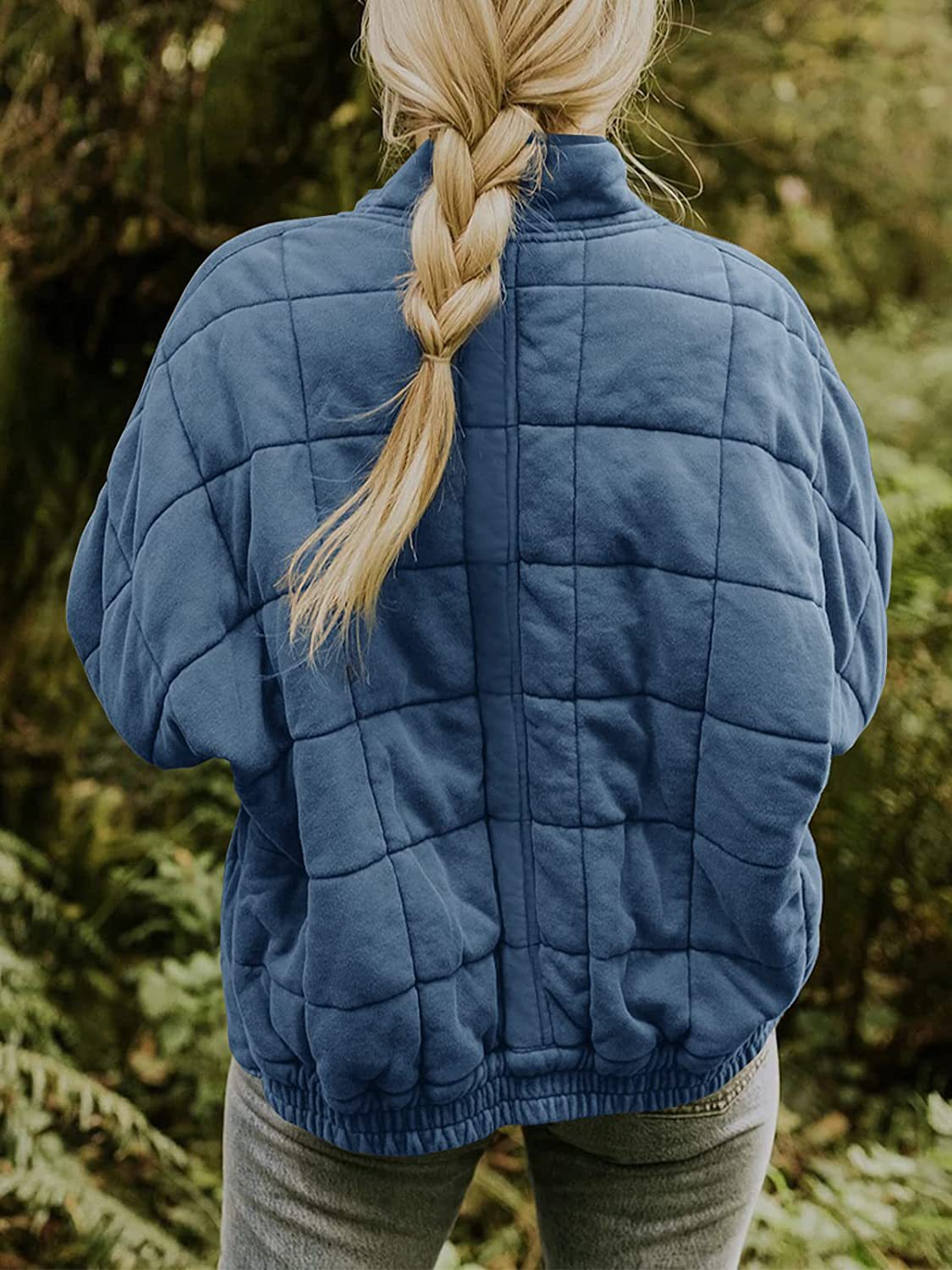 Zipper Quilted Jacket