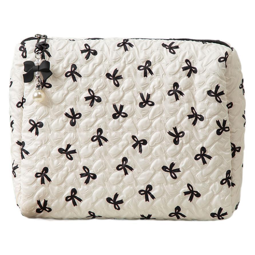 Y2K Quilted Puffy Makeup Bag