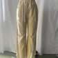 Retro Contrast Side Stripe Wide Leg Track Pants