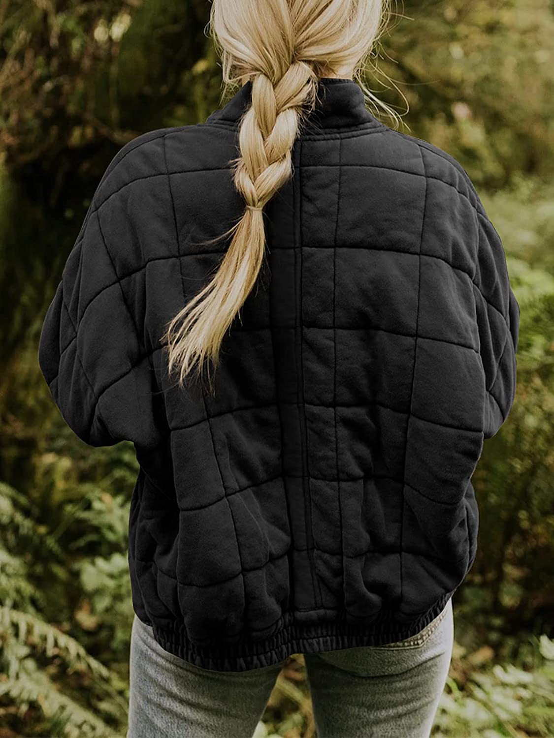 Zipper Quilted Jacket