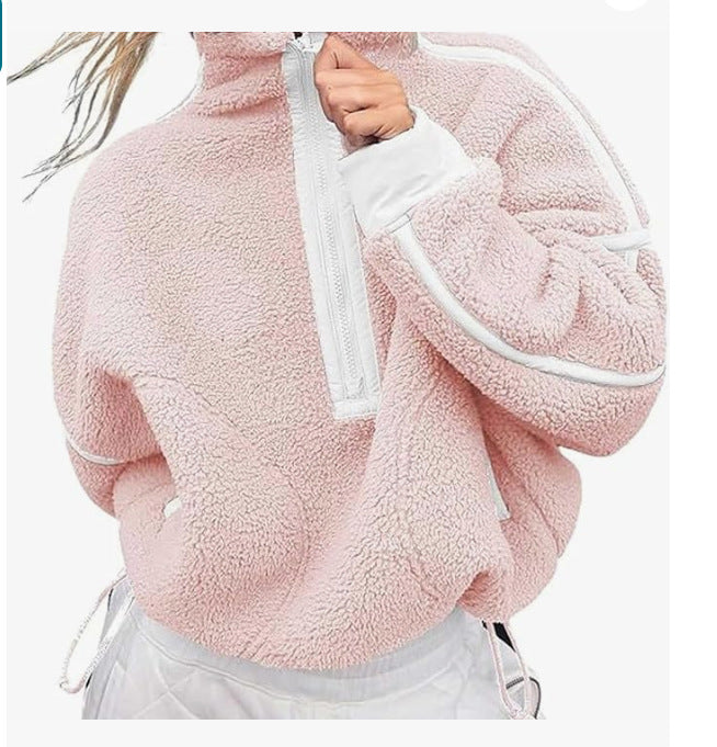 Simone Half-Zip Coat