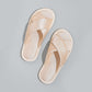 Women's Satin Cross-Strap Slide Slippers