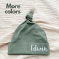Custom Embroidered Knotted Baby Beanie