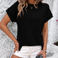 Exposed Seam Crew Neck Ribbed T-shirt-6 Colors