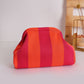 Wave Knit Clutch Bag