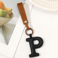 Alphabet Keychain Bag Charm