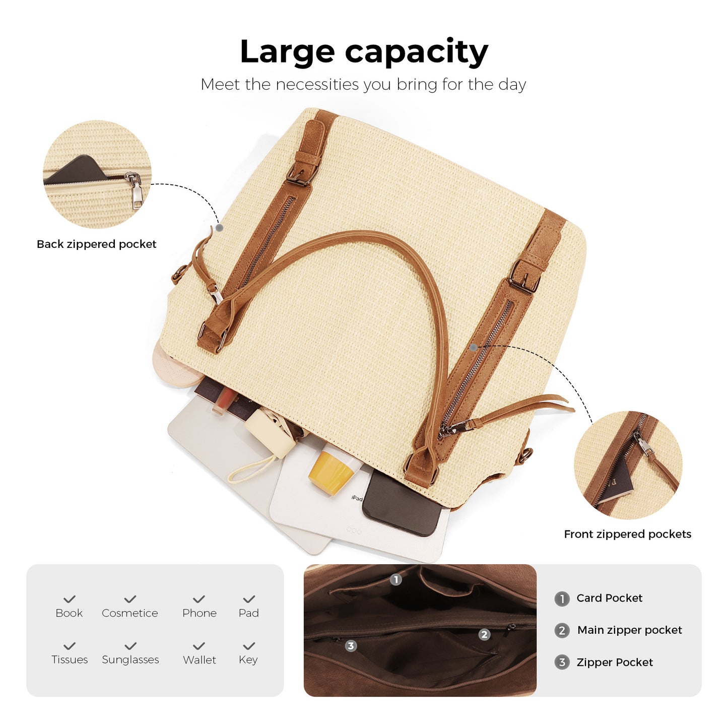 The Riviera Woven Tote