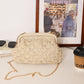 Handcrafted Openwork Straw Crossbody Bag