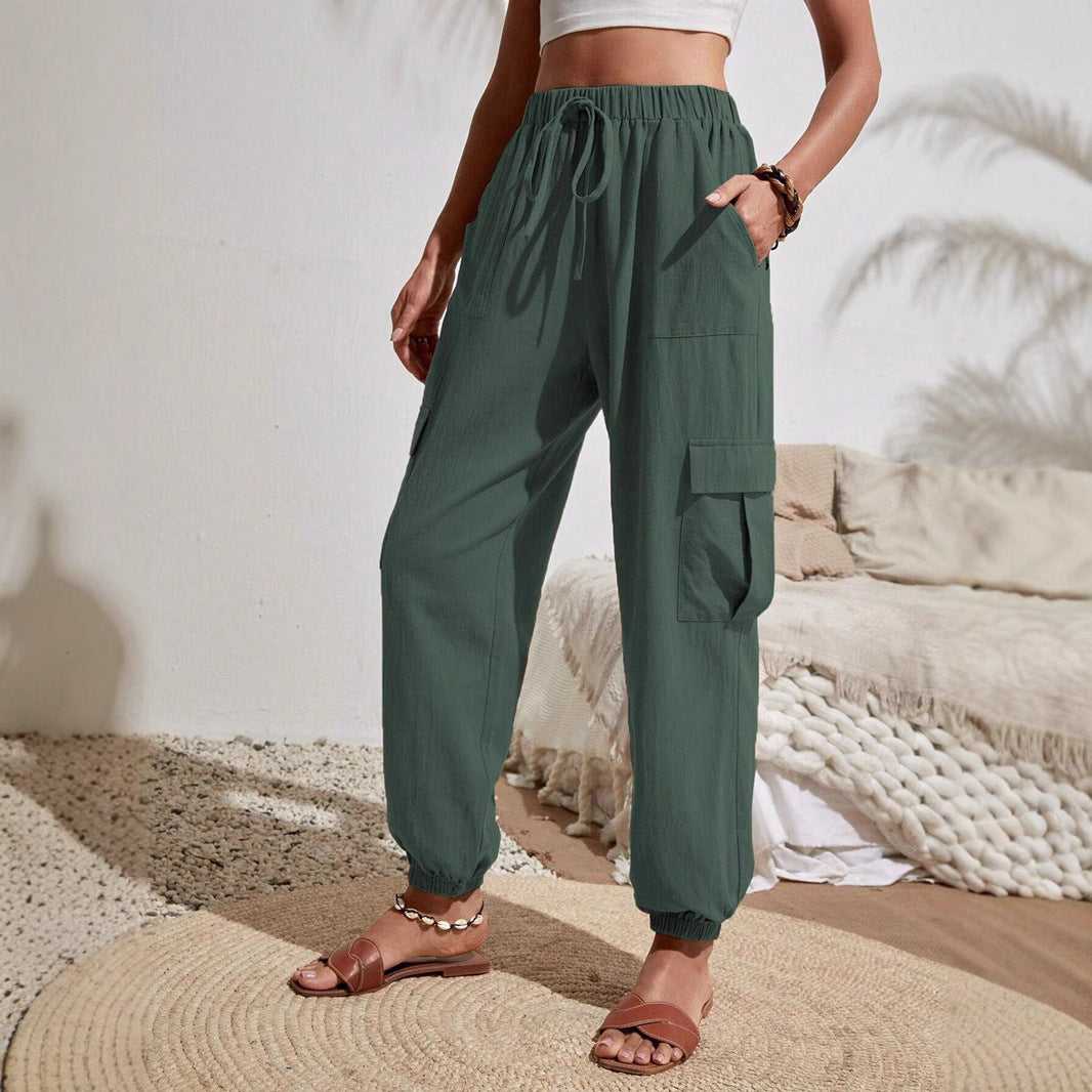Pocket Workwear Trousers For Women