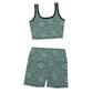 Custom Printed Yoga Vest Set(20-37)