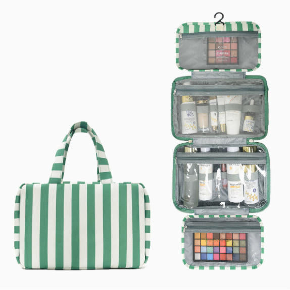 Customizable Name Wet/Dry Separation Toiletry & Cosmetic Bag – Portable Organizer