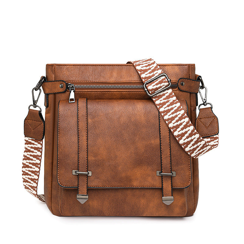 Women's shoulder bag multi-pocket bucket bag crossbody bag