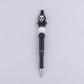 Halloween Pumpkin Spider Silicone Beaded Pen(MOQ:3)