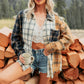 Haisley Multi-Plaid Top