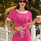 Cozy Ribbed Contrast Lounge Set