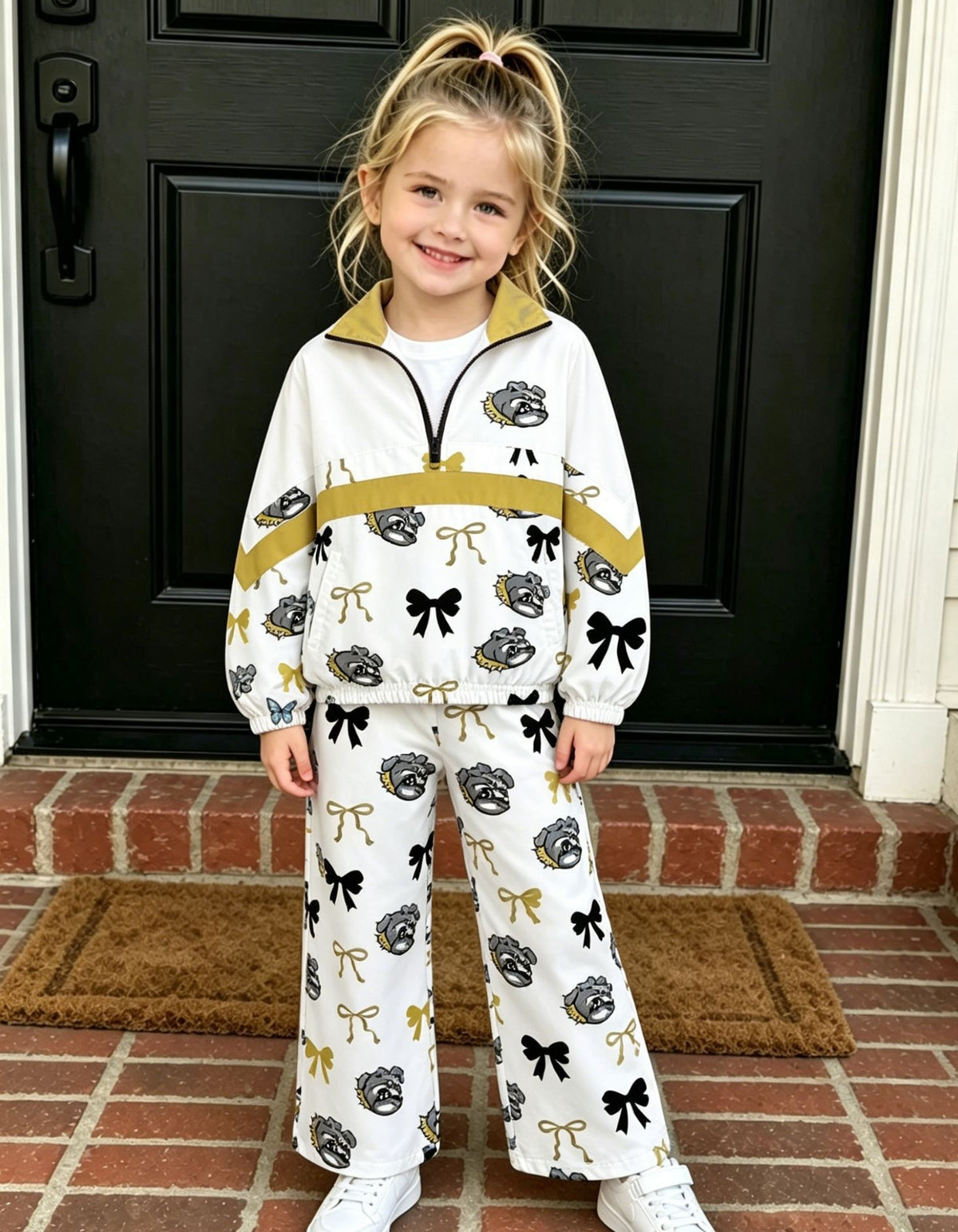 Custom Quarter-Zip Tracksuit Set