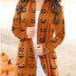 Halloween Print Cardigan