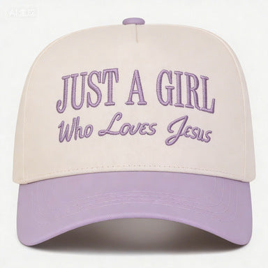 Just A Girl Who Loves Jesus Trucker Hat