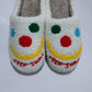 Smile Printed Sherpa Home Slippers