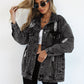 Trendy Oversized Denim Jacket for Women
