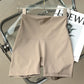 No Awkward Line High Waist Elastic Fitness Base Sports Shorts