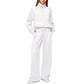 Sweatshirt Wide-leg Sweatpants Casual Set
