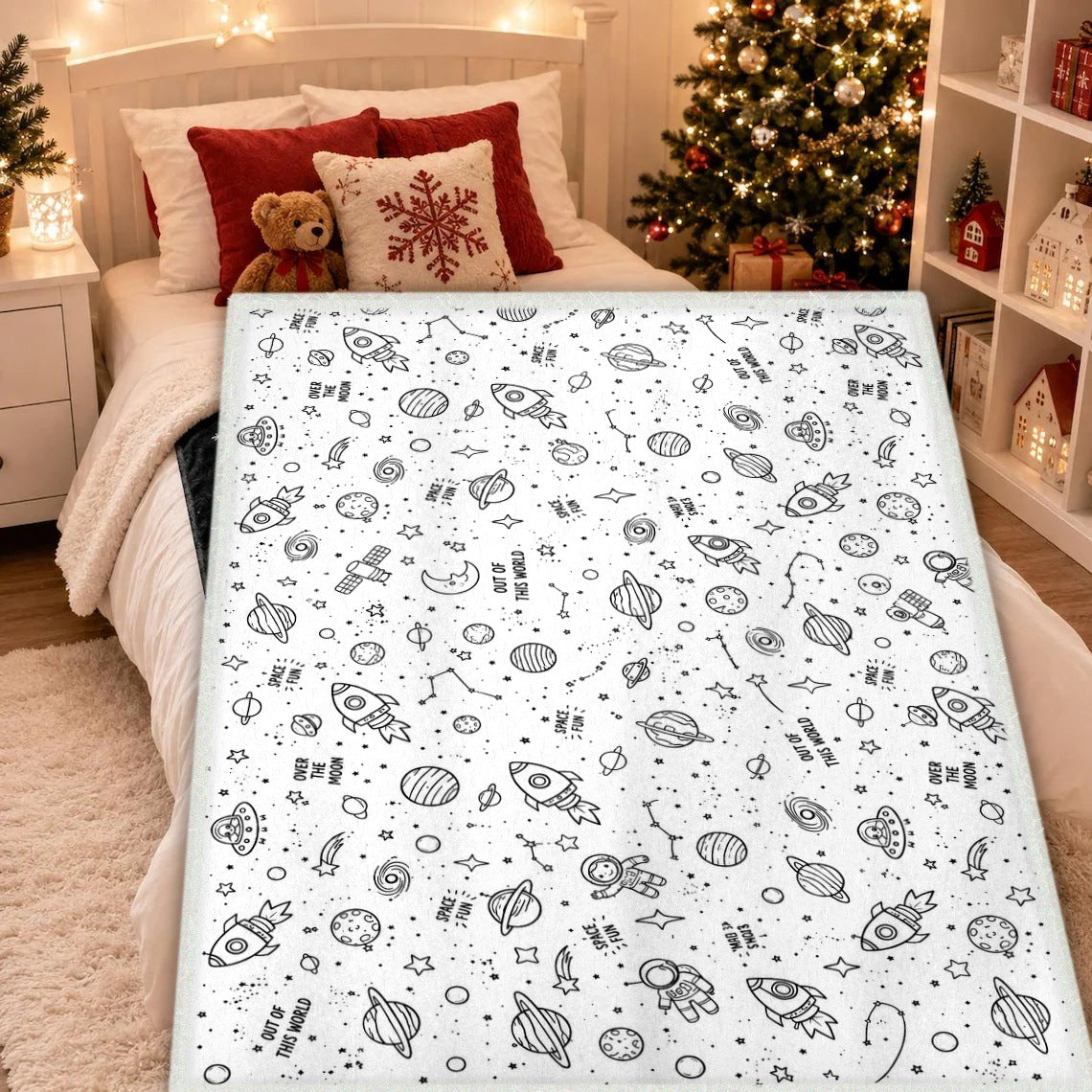 DIY Coloring Blanket