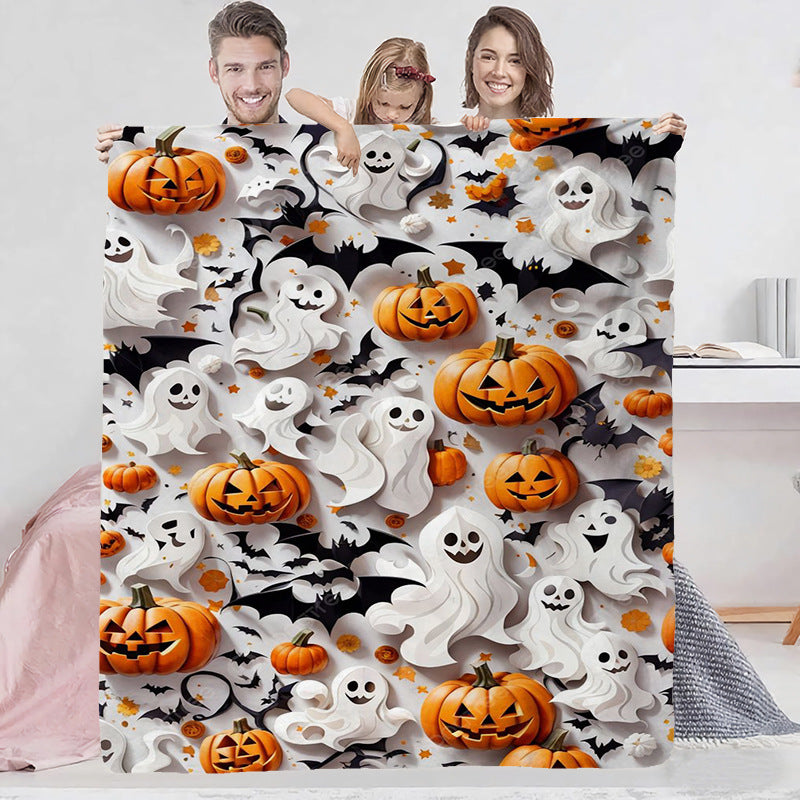 Halloween Flannel Blanket